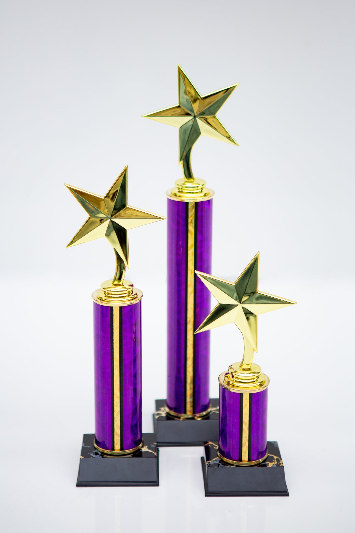 Star One Column Trophy