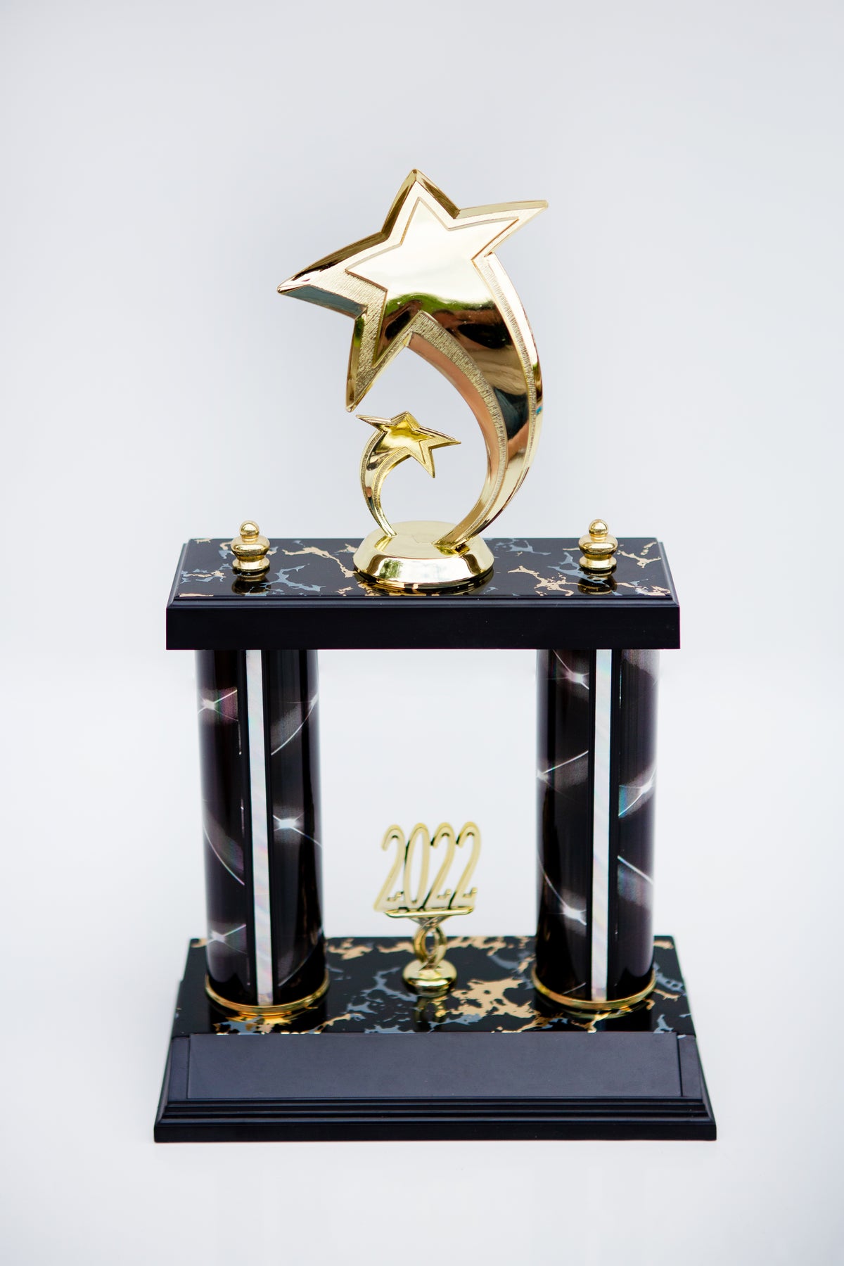 Large Two Tier Star Trophy