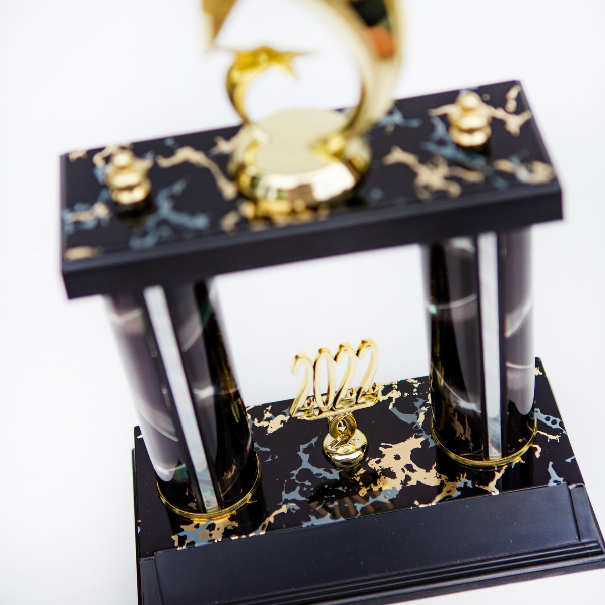 Large Two Tier Star Trophy